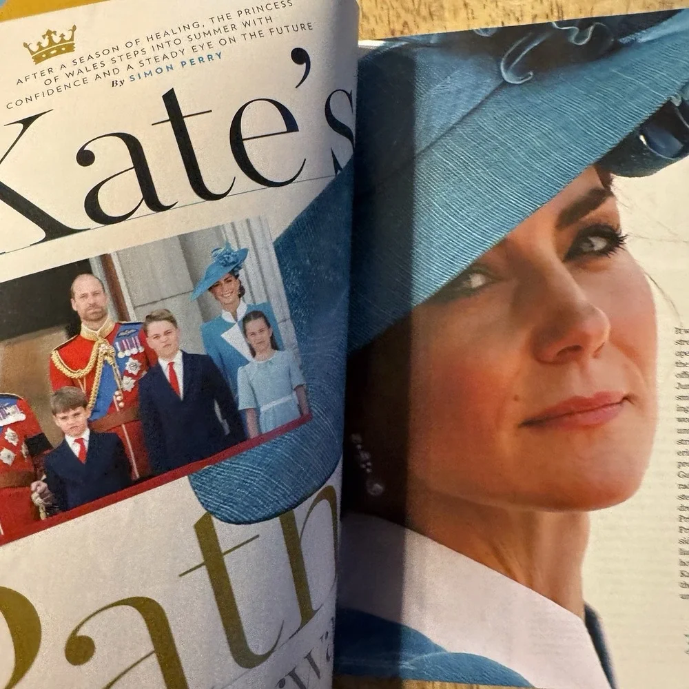People Mag 6/30/25 Kardashians Cover Princess Kate/David Corenswet Exclusive